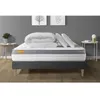 Image de Pack matelas + sommier kit 180x200 Memo Zen Mousse à mémoire de forme MAXI épaisseur + Couette + 2 oreillers