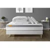Image de Pack matelas + sommier kit 140x190 Memo Zen Mousse à mémoire de forme MAXI épaisseur + Couette + 2 oreillers