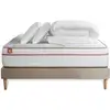 Image de Pack Prêt A Dormir Matelas Le Paisible 160x200cm Memoire De Forme Biovisco + Sommier Kit Beige