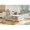 Image de Ensemble Le Paisible 90x190cm Memoire De Forme Biovisco - Ep. 24cm + Sommier Blanc