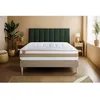 Image de Pack matelas LE TENDRE 160x200cm Ressorts ensachés + Mémoire de forme + sommier kit Beige