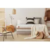 Image de Ensemble Le Tendre 180x200cm Ressorts Ensaches + Memoire De Forme 7 Zones De Confort - Ep. 28cm + Double Sommiers Beige