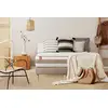 Image de Ensemble Le Tendre 160x200cm Ressorts Ensaches + Memoire De Forme 7 Zones De Confort - Ep. 28cm + Double Sommiers Beige