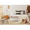 Image de Ensemble Le Tendre 90x190cm Ressorts Ensaches + Memoire De Forme 7 Zones De Confort - Ep. 28cm + Sommier Blanc