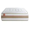 Image de Matelas LE TENDRE 90x200cm Ressorts ensachés + Mémoire de forme 7 zones de confort - Ep. 28cm