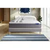 Image de Pack lit complet 180x200 cm - Matelas + Sommier Gris (en kit) + 2 oreillers + Couette - Actiflex Zen