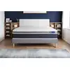 Image de Ensemble Actiflex Confort Matelas Ressorts Ensachés+mémoire De Forme 200x200cm Maxi Épaisseur + Sommier Kit Gris