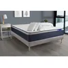 Image de Pack lit complet 160x200 cm - Matelas + Sommier Gris (en kit) + 2 oreillers + Couette - Actiflex Max