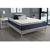 Image de Ensemble Matelas Sommier 160x200 cm - Sommier Gris (en kit) - Actiflex Max