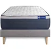 Image de Ensemble Matelas Ressorts Ensachés+mémoire De Forme Actiflex Max 90x200 Cm Maxi Épaisseur 7zones Confort + Sommier