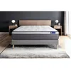 Image de Ensemble Matelas Sommier 140x200 cm - Sommier Gris (en kit) - Actiflex Plus