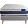 Image de Ensemble Matelas Ressorts Ensachés Et Mémoire De Forme Actiflex Ergo 90x190 Maxi Épaisseur 5zones Confort + Sommier