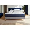 Image de Pack Prêt À Dormir Matelas Ressorts Ensachés + Mémoire De Forme Actiflex Sleep 160x200 + Sommier Kit Gris +2oreille