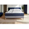 Image de Pack lit complet 160x200 cm - Matelas + Sommier Gris (en kit) + 2 oreillers + Couette - Actiflex Sle