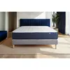 Image de Ensemble Matelas Ressorts Ensachés Et Mémoire De Forme Actiflex Sleep 140x200 5zones De Confort + Sommier Kit Gris