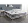 Image de Pack lit complet 140x190 cm - Matelas + Sommier Gris (en kit) + 2 oreillers + Couette - Actiflex Dre
