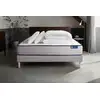 Image de Pack Prêt À Dormir Matelas Ressorts Ensachés + Mémoire De Forme Actiflex Form 160x200 + Sommier Kit Gris +2oreiller
