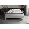 Image de Pack Prêt À Dormir Matelas Ressorts Ensachés + Mémoire De Forme Actiflex Form 140x190 + Sommier Kit Gris +2oreiller