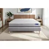 Image de Ensemble Matelas 160x200 Actiflex Soft 3zones De Confort + Sommier Kit Gris