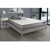 Image de Ensemble Matelas Sommier 180x200 cm - Sommier Gris (en kit) - Actiflex Night
