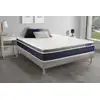 Image de Ensemble Actilatex Confort Matelas Latex+mémoire De Forme 160x200 Cm Maxi Épaisseur 7zones De Confort + Sommier Kit
