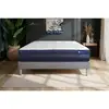 Image de Ensemble Matelas Actilatex Tech 180x200 Mémoire De Forme Maxi Épaisseur 5zones De Confort + Sommier Kit Gris