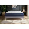Image de Ensemble Matelas Actilatex Tech 140x200 Mémoire De Forme Maxi Épaisseur 5zones De Confort + Sommier Kit Gris