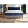 Image de Ensemble Matelas Sommier 140x200 cm - Sommier Gris (en kit) - Actilatex Sleep