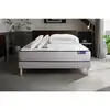 Image de Pack Prêt À Dormir Matelas Latex Et Mémoire De Forme Actilatex Form 140x200 Cm + Sommier Kit Gris + 2 Oreillers + C