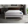 Image de Ensemble Matelas Latex Et Mémoire De Forme Actilatex Form 140x190 Cm 5zones De Confort + Sommier Kit Gris