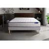 Image de Ensemble Matelas Sommier 140x190 cm - Sommier Gris (en kit) - Actilatex Form