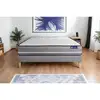 Image de Ensemble Matelas Latex + Mémoire De Forme Actilatex Pur 180x200cm 3zones De Confort + Sommier Kit Gris