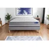 Image de Ensemble Matelas Sommier 180x200 cm - Sommier Gris (en kit) - Actilatex Pur