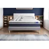 Image de Pack Prêt À Dormir Actimemo Confort Matelas Mémoire De Forme 160x200 Maxi Épaisseur + Sommier Kit Gris + 2 Oreiller