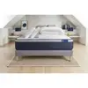 Image de Pack Prêt À Dormir Matelas Mémoire De Forme Actimemo Max 140x200 Cm Maxi Épaisseur + Sommier Kit Gris + 2 Oreillers