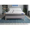 Image de Pack lit complet 180x200 cm - Matelas + Sommier Gris (en kit) + 2 oreillers + Couette - Actimemo Rel