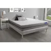 Image de Ensemble Matelas Sommier 180x200 cm - Sommier Gris (en kit) - Actimemo Relax