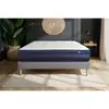 Image de Ensemble Matelas Actimemo Tech 200x200 Mémoire De Forme Maxi Épaisseur 5zones De Confort + Sommier Kit Gris