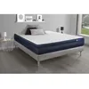 Image de Ensemble Matelas Sommier 140x190 cm - Sommier Gris (en kit) - Actimemo Tech