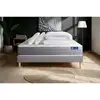 Image de Pack Prêt À Dormir Matelas Actimemo Dream Mémoire De Forme 160x200 Cm 5zones Confort + Sommier Kit Gris + 2oreiller