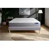 Image de Ensemble Matelas Actimemo Dream Mémoire De Forme 200x200 Cm 5zones De Confort + Sommier Kit Gris