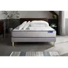Image de Pack lit complet 160x200 cm - Matelas + Sommier Gris (en kit) + 2 oreillers + Couette - Actimemo For