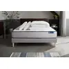 Image de Pack Prêt À Dormir Matelas Mémoire De Forme Actimemo Form 140x200 Cm 5zones Confort + Sommier Kit Gris + 2 Oreiller