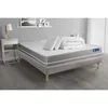 Image de Pack Prêt À Dormir Matelas Mémoire De Forme Actimemo Touch 200x200 3zones Confort + Sommier Kit Gris + 2 Oreillers