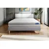 Image de Ensemble Matelas Sommier 180x200 cm - Sommier Gris (en kit) - Actimemo Touch