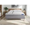 Image de Pack lit complet 200x200 cm - Matelas + Sommier Gris (en kit) + 2 oreillers + Couette - Actimemo Sof