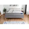 Image de Pack Prêt À Dormir Matelas À Mémoire Actimemo Pur 140x200cm 3zones De Confort + Sommier Kit Gris + 2 Oreillers + Co