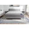 Image de Ensemble Matelas Actimemo 180x200cm 2 Faces À Mémoire De Forme 3zones De Confort + Sommier Kit Gris