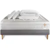 Image de Pack Vingt-huit 140 X 200 Cm Sommier Kit Gris