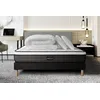 Image de Pack Suite 140 X 200 Cm Sommier Kit Noir